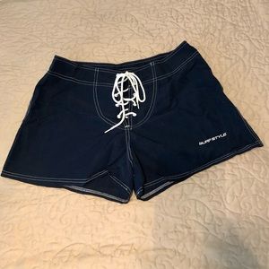 Surf Style Vintage Board Shorts Surfing Trunks Women's Large